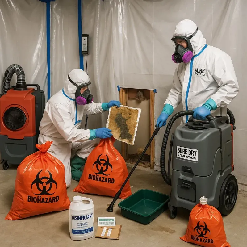 Contaminated Water Handling Protocols process in Evansville, WI